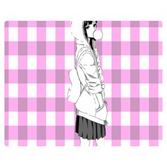 Cute Anime Girl Double Sided Flano Blanket (medium)  by Brittlevirginclothing