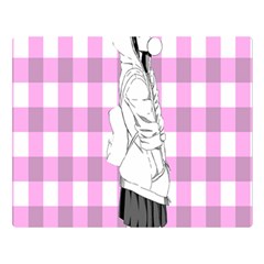 Cute Anime Girl Double Sided Flano Blanket (large)  by Brittlevirginclothing