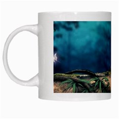 Fantasy Nature  White Mugs by Brittlevirginclothing