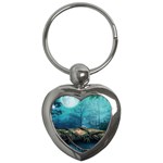 Fantasy nature  Key Chains (Heart)  Front