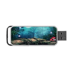 Fantasy Nature  Portable Usb Flash (two Sides) by Brittlevirginclothing