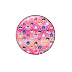 Alice In Wonderland Hat Clip Ball Marker (4 Pack)