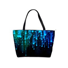 Abstract Stars Falling  Shoulder Handbags by Brittlevirginclothing