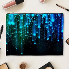 Abstract Stars Falling  Cosmetic Bag (xl) by Brittlevirginclothing