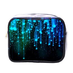 Abstract Stars Falling  Mini Toiletries Bags by Brittlevirginclothing