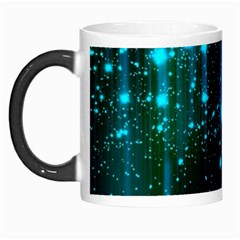 Abstract Stars Falling Morph Mugs by Brittlevirginclothing