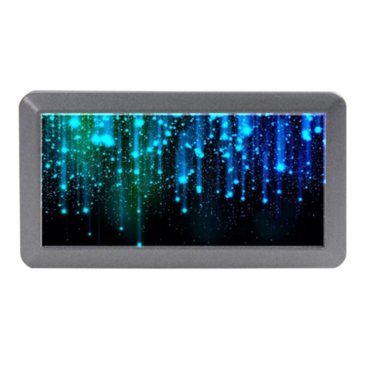 Abstract Stars Falling Memory Card Reader (Mini)