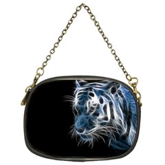 Ghost Tiger  Chain Purses (one Side)  by Brittlevirginclothing