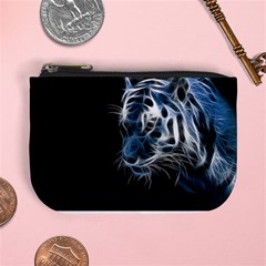 Ghost Tiger  Mini Coin Purses by Brittlevirginclothing