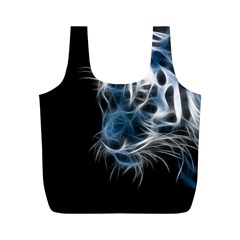 Ghost Tiger  Full Print Recycle Bags (m)  by Brittlevirginclothing