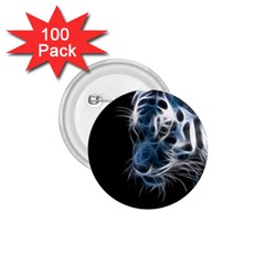 Ghost Tiger 1 75  Buttons (100 Pack)  by Brittlevirginclothing