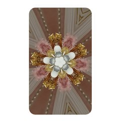 Elegant Antique Pink Kaleidoscope Flower Gold Chic Stylish Classic Design Memory Card Reader by yoursparklingshop