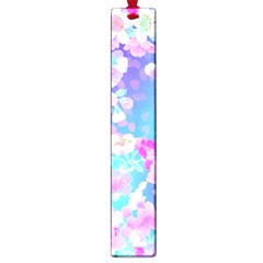 Colorful Pastel Flowers Large Book Marks by Brittlevirginclothing