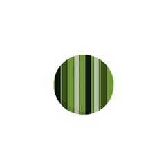 Greenery Stripes Pattern 8000 Vertical Stripe Shades Of Spring Green Color 1  Mini Magnets by yoursparklingshop