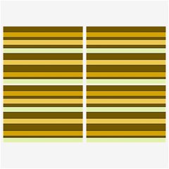 Elegant Shades Of Primrose Yellow Brown Orange Stripes Pattern Belt Buckles by yoursparklingshop