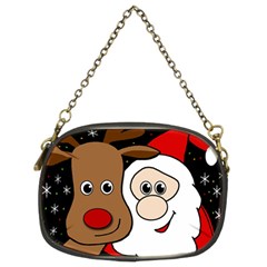 Xmas Selfie Chain Purses (two Sides)  by Valentinaart