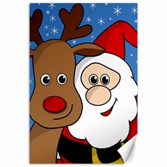 Christmas Selfie Canvas 24  X 36 