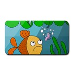 Fish and worm Medium Bar Mats 16 x8.5  Bar Mat