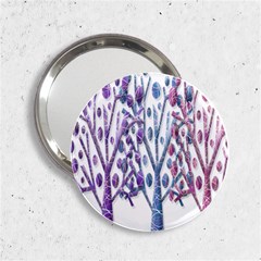 Magical Pastel Trees 2 25  Handbag Mirrors by Valentinaart