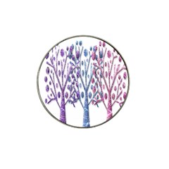 Magical Pastel Trees Hat Clip Ball Marker (4 Pack) by Valentinaart