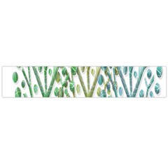 Magical Green Trees Flano Scarf (large) by Valentinaart