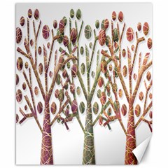 Magical Autumn Trees Canvas 8  X 10 