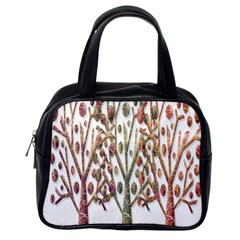 Magical Autumn Trees Classic Handbags (one Side) by Valentinaart