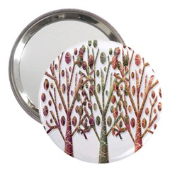 Magical Autumn Trees 3  Handbag Mirrors by Valentinaart