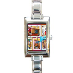 Picsart 12 10 02 24 06 Rectangle Italian Charm Watch by PiCreations