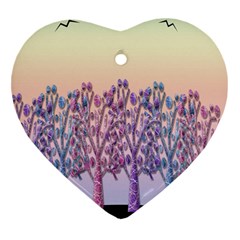 Magical Hill Ornament (heart) 