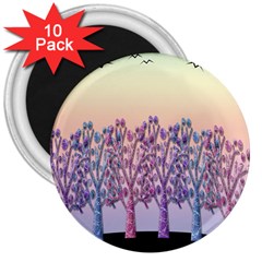 Magical Hill 3  Magnets (10 Pack)  by Valentinaart