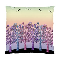 Magical Hill Standard Cushion Case (one Side) by Valentinaart