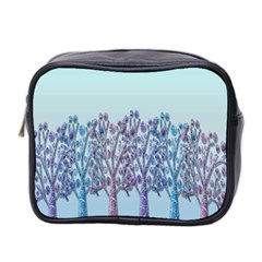 Blue Magical Hill Mini Toiletries Bag 2-side by Valentinaart