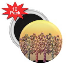 Magical Sunset 2 25  Magnets (10 Pack)  by Valentinaart