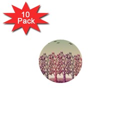 Magical Landscape 1  Mini Buttons (10 Pack)  by Valentinaart