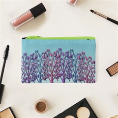 Blue Magical Landscape Cosmetic Bag (xs) by Valentinaart