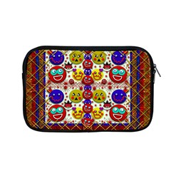 Smile And The Whole World Smiles  On Apple Macbook Pro 13  Zipper Case by pepitasart