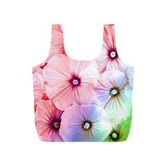 Rainbow Flower Full Print Recycle Bags (S) 