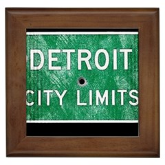 Detroit City Limits Framed Tiles by DetroitCityLimits