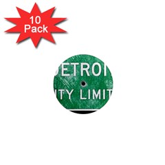 Detroit City Limits 1  Mini Magnet (10 Pack)  by DetroitCityLimits