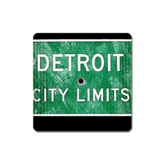 Detroit City Limits Square Magnet by DetroitCityLimits