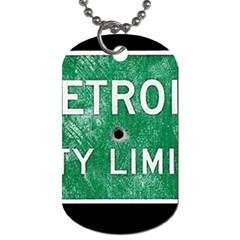 Detroit City Limits Dog Tag (two Sides) by DetroitCityLimits