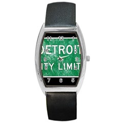 Detroit City Limits Barrel Style Metal Watch by DetroitCityLimits