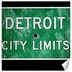 Detroit City Limits Canvas 20  X 20   by DetroitCityLimits