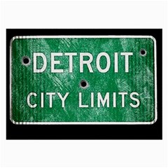 Detroit City Limits Large Glasses Cloth