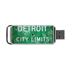 Detroit City Limits Portable Usb Flash (two Sides) by DetroitCityLimits