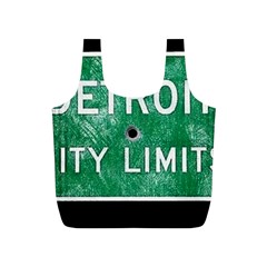 Detroit City Limits Full Print Recycle Bags (s)  by DetroitCityLimits