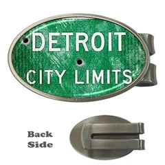 Detroit City Limits Money Clips (oval) 