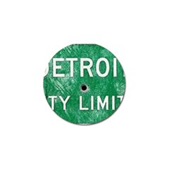 Detroit City Limits Golf Ball Marker (4 Pack)