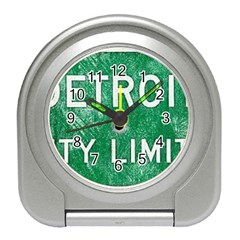 Detroit City Limits Travel Alarm Clocks